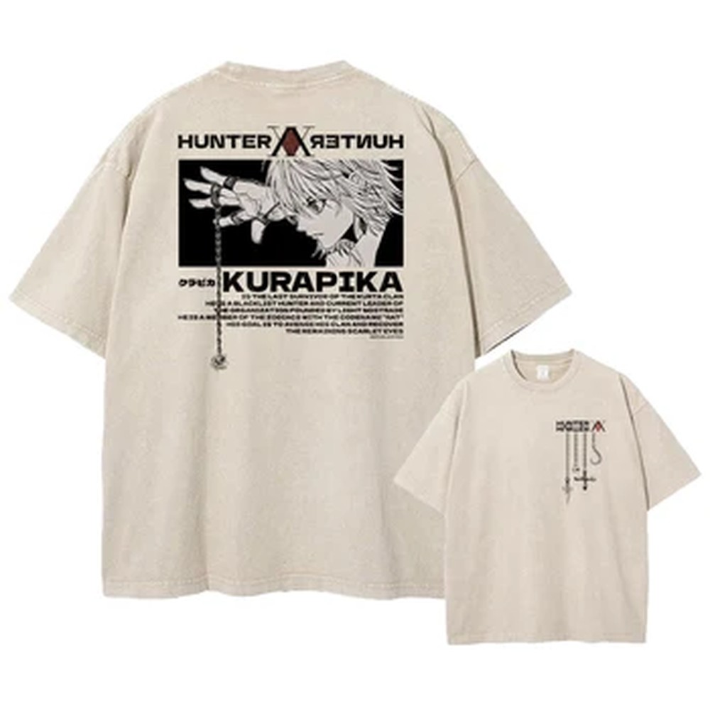 Graphic Tee Oversized - T-Shirt Manga Hunter X Hunter con
