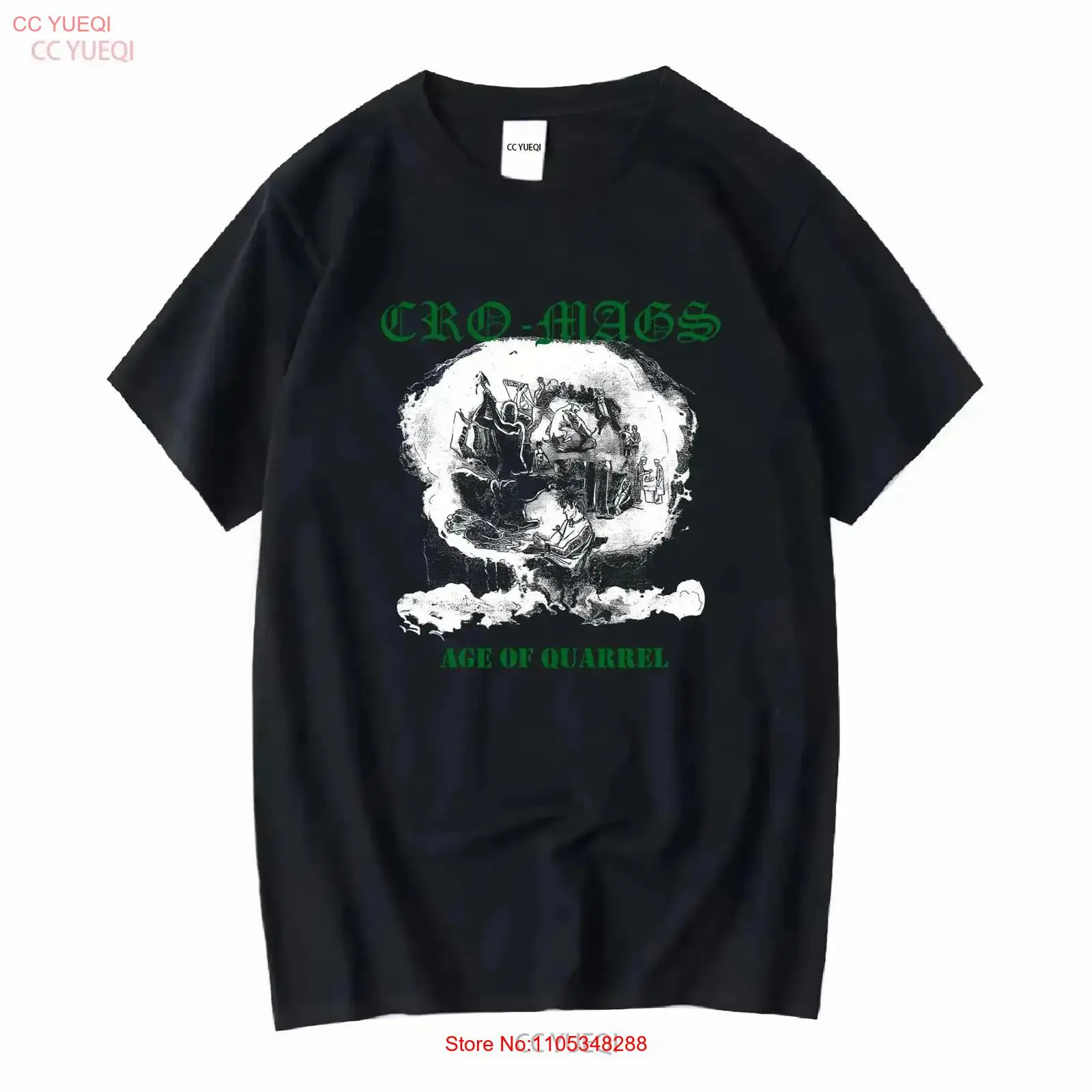 Men'S Fashion Mag - Maglietta Cro Mags The Age of