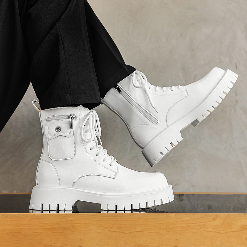 Mens Fashion Autumn 2025 - 2025 Trend Uomo Stivali Sneakers Outdoor