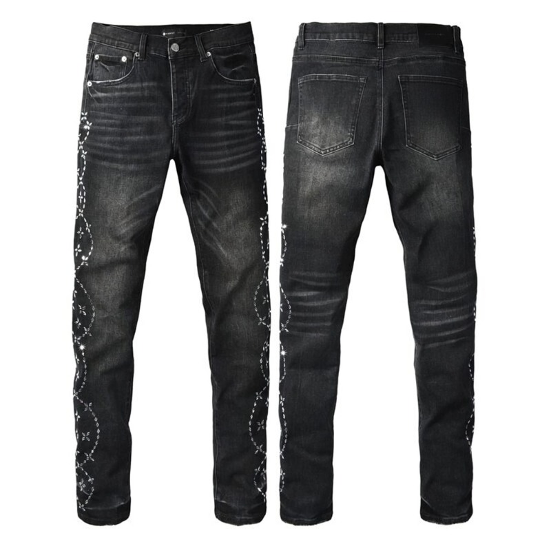 Skinny Jeans Ripped - Nuovi Jeans da Uomo Y2K con