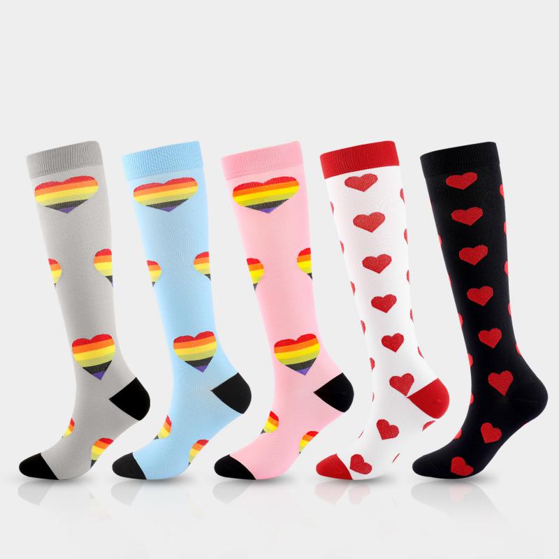 Men'S Fashion Outlets - 5 paia di calzini a compressione