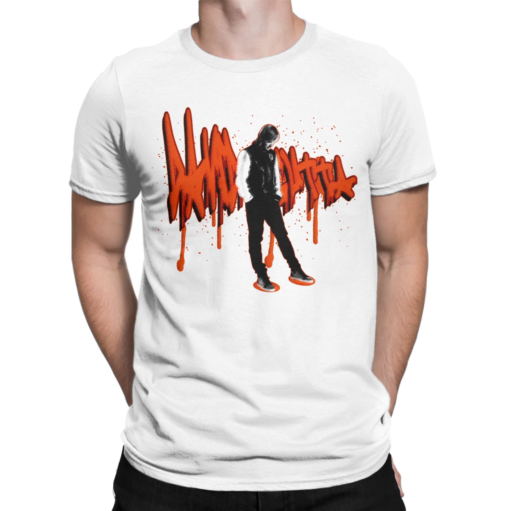 Men'S Fashion Mag - Maglietta in cotone Davids Guettas Dj