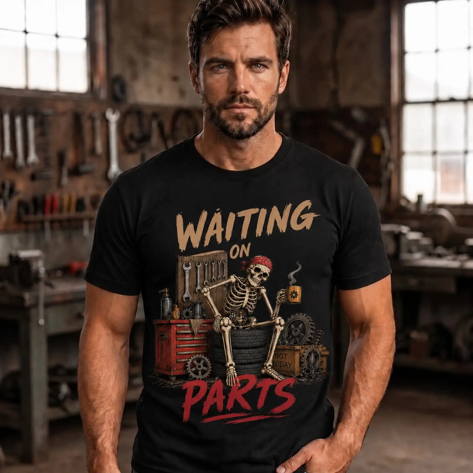 Men'S Fashion Garage - In attesa dei pezzi - Divertente
