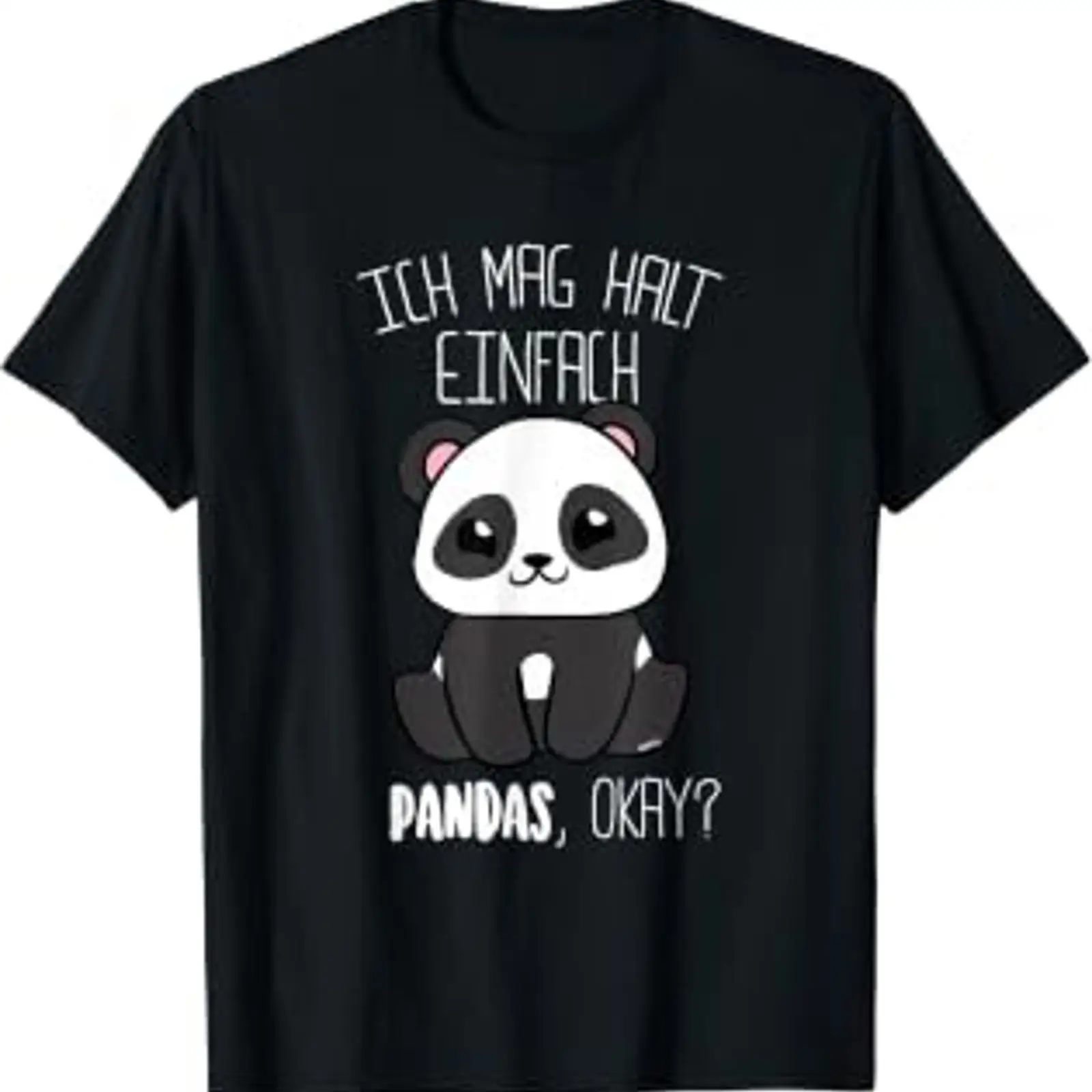 Maglietta Panda con testo in t - Men'S Fashion Mag recensione e prezzo