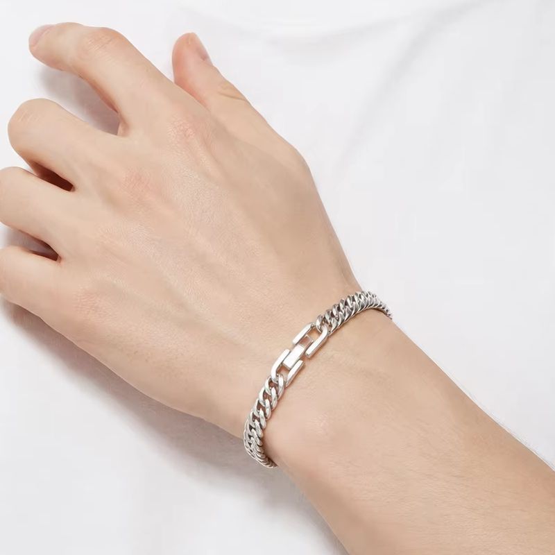 Nuovo Bracciale da Uomo alla M - Mens Fashion In 1920 recensione e prezzo