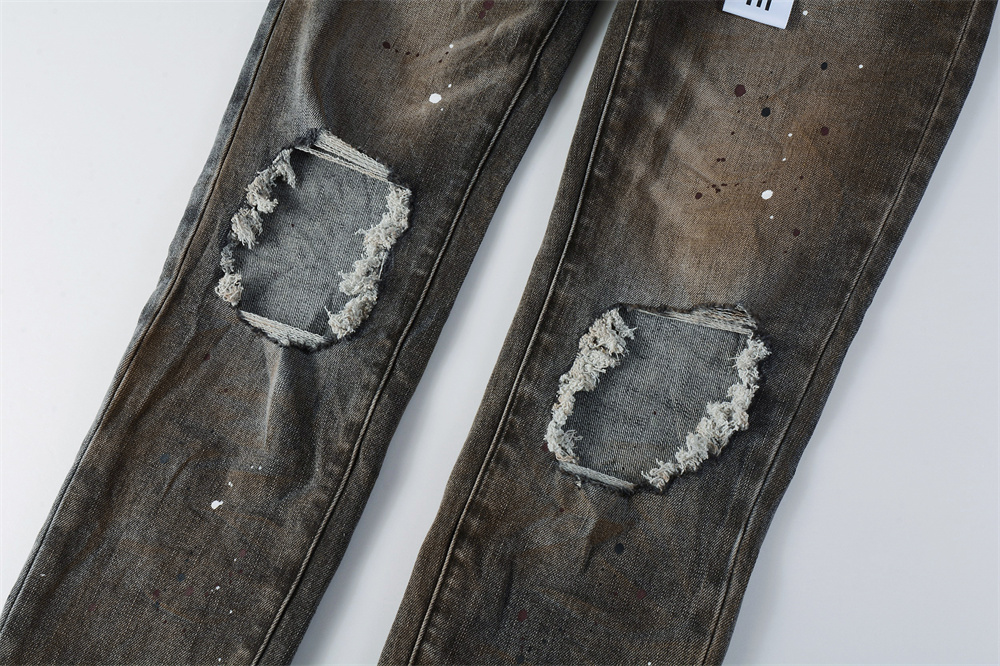 Jeans Americani da Uomo alla M - Skinny Jeans Ripped recensione e prezzo