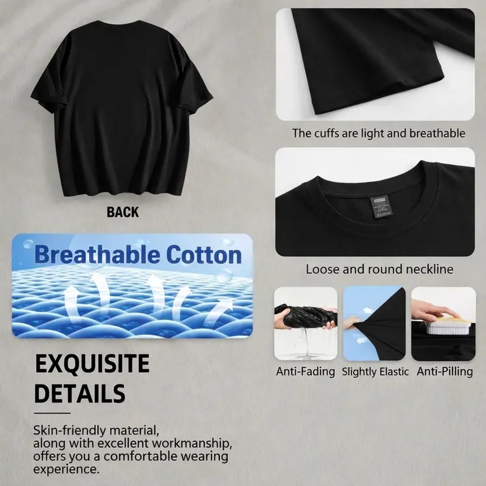 Maglietta nera con stampa di l - Graphic Tee Oversized recensione e prezzo