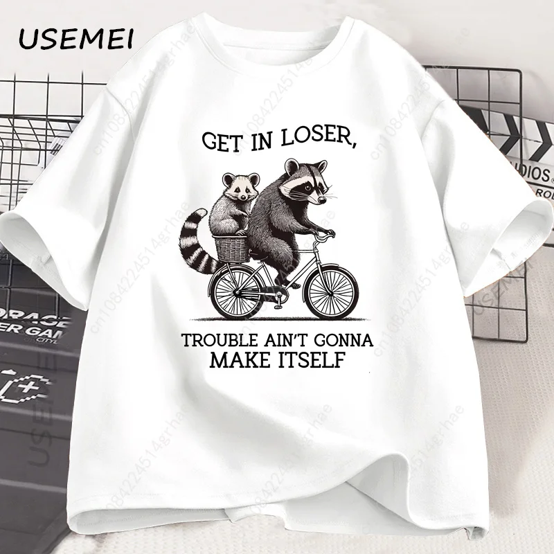 Maglietta 'Get in Loser' con G - Graphic Tee Oversized recensione e prezzo