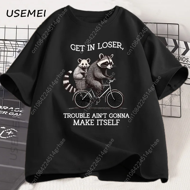 Maglietta 'Get in Loser' con G - Graphic Tee Oversized recensione e prezzo