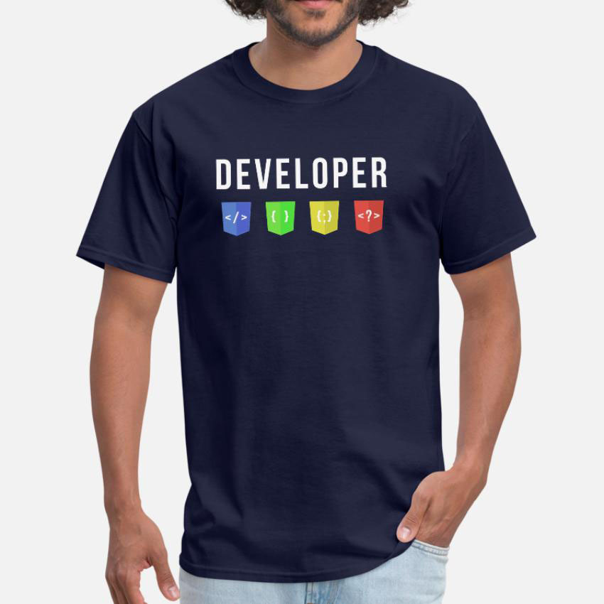 Developer Web t-shirt sito Web - Men'S Fashion Websites recensione e prezzo