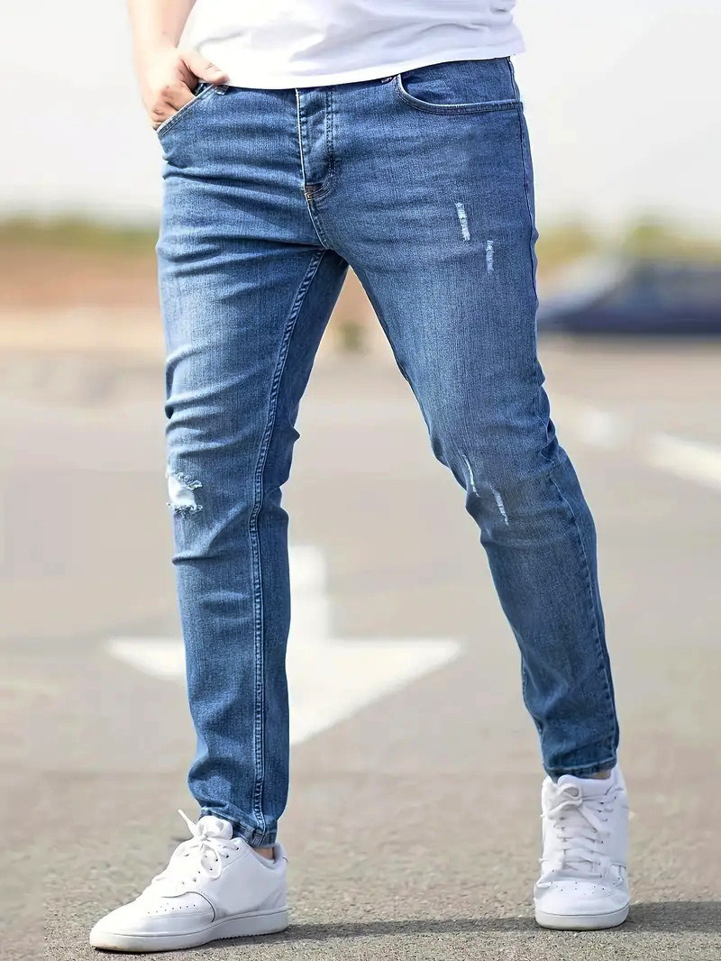 Jeans slim fit elasticizzati c - Skinny Jeans Ripped recensione e prezzo