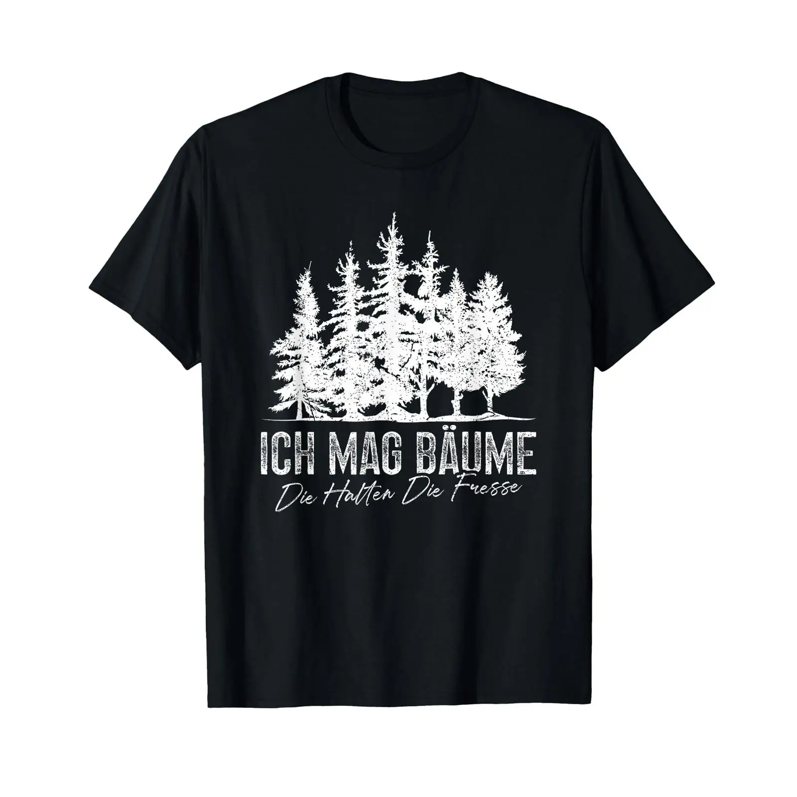 T-shirt Vintage Ich Mag Bäume  - Men'S Fashion Mag recensione e prezzo