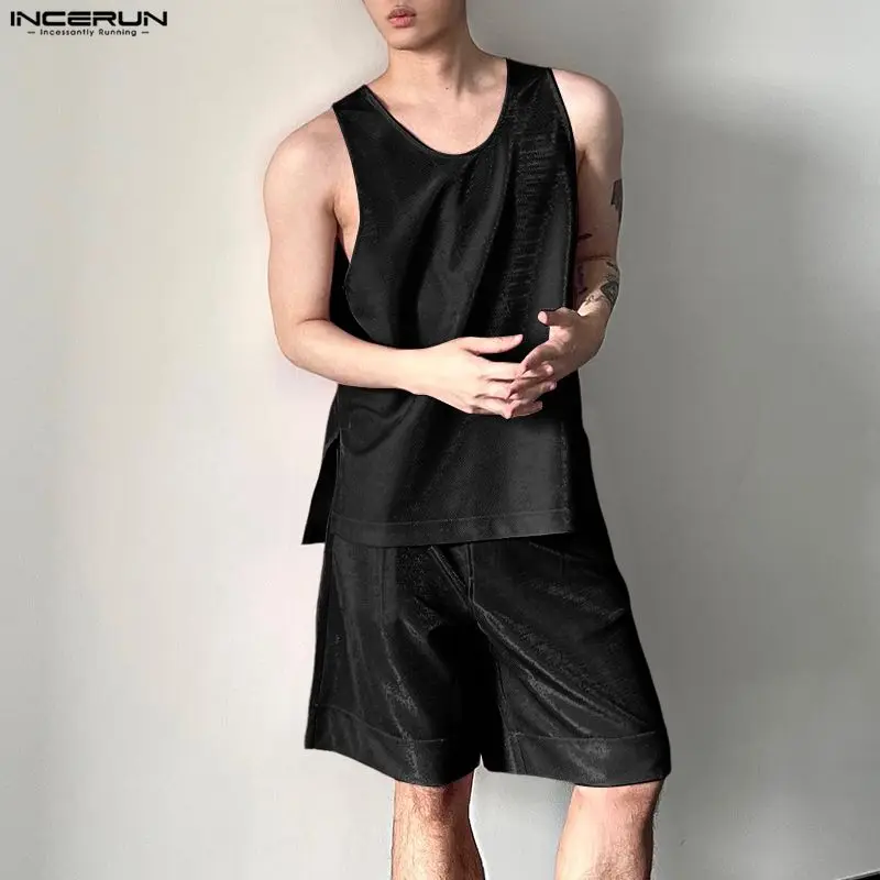 Completi da uomo INCERUN: Set  - Men'S Fashion Usa recensione e prezzo
