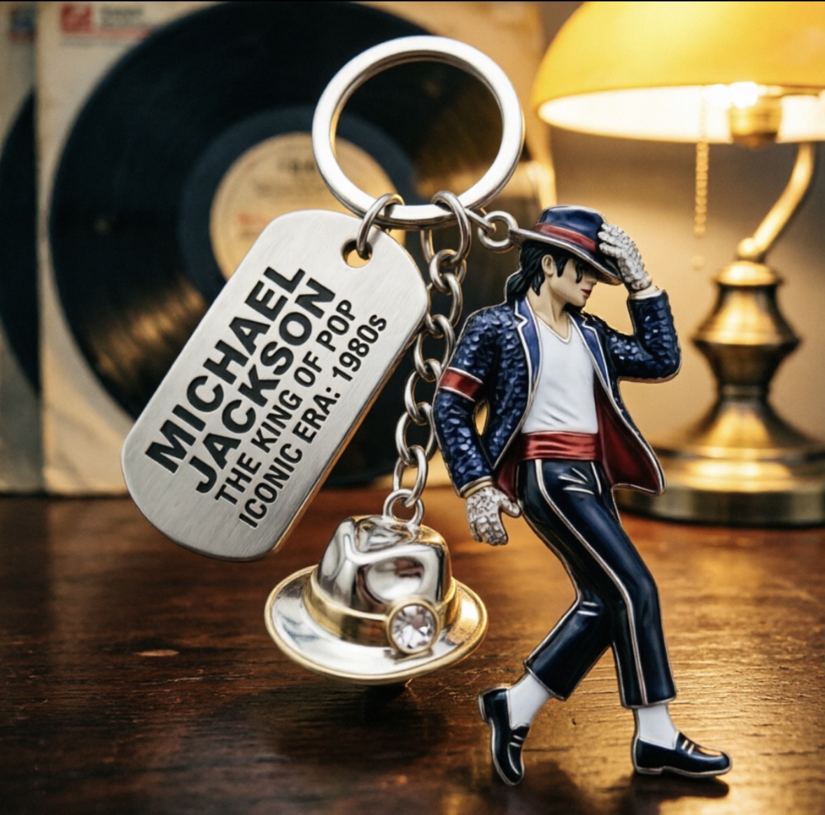 Portachiavi di Michael Jackson - Men'S Fashion Usa recensione e prezzo
