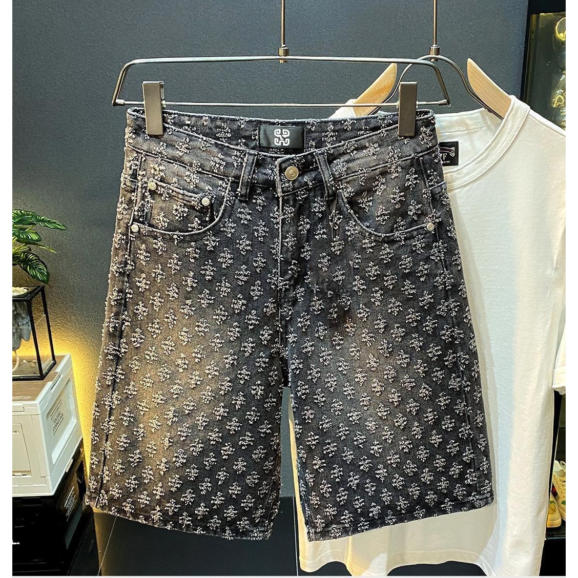 Shorts in denim da uomo estivi - Men'S Fashion Overalls recensione e prezzo