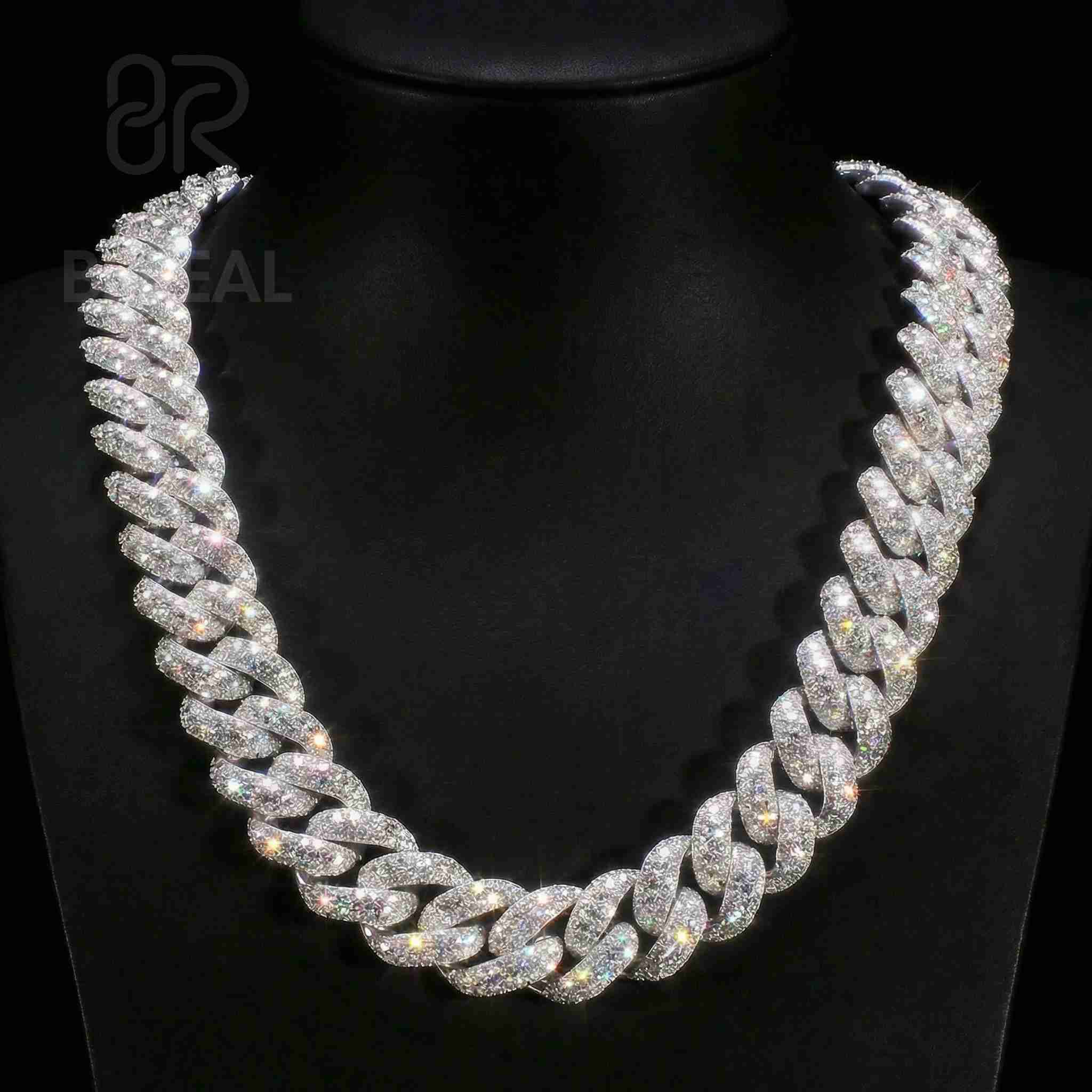 Collana Cuban Link con Moissan - Men'S Fashion Outlets recensione e prezzo
