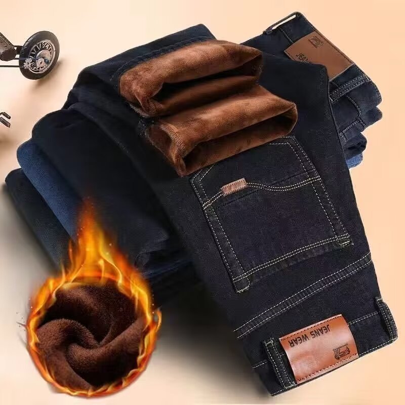 Jeans Invernali da Uomo con Fo - Skinny Jeans Ripped recensione e prezzo