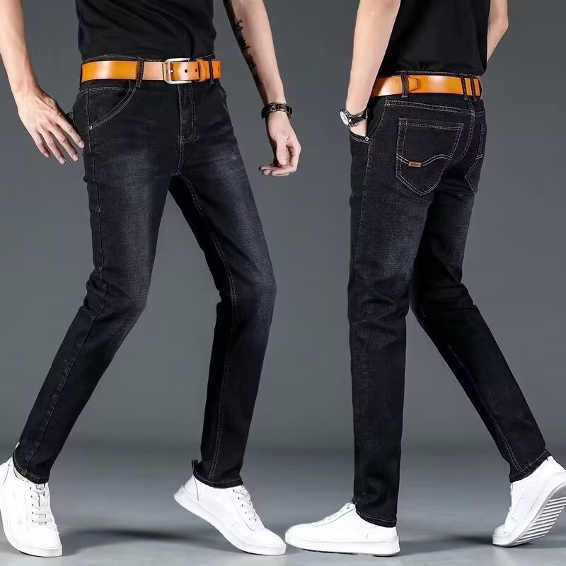 Jeans Invernali da Uomo con Fo - Skinny Jeans Ripped recensione e prezzo