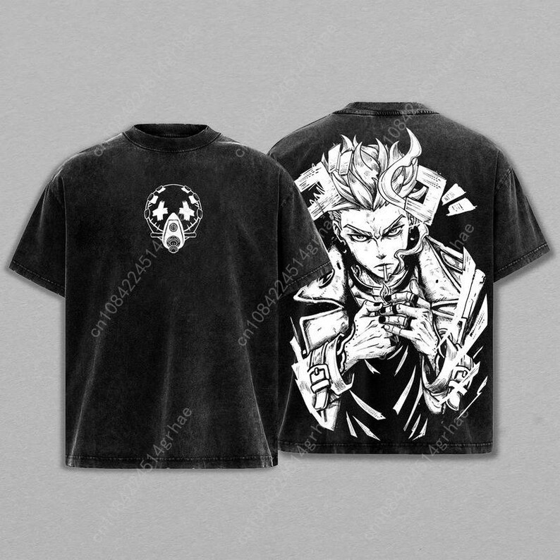 T-shirt Vintage Anime Gachiaku - Graphic Tee Oversized recensione e prezzo